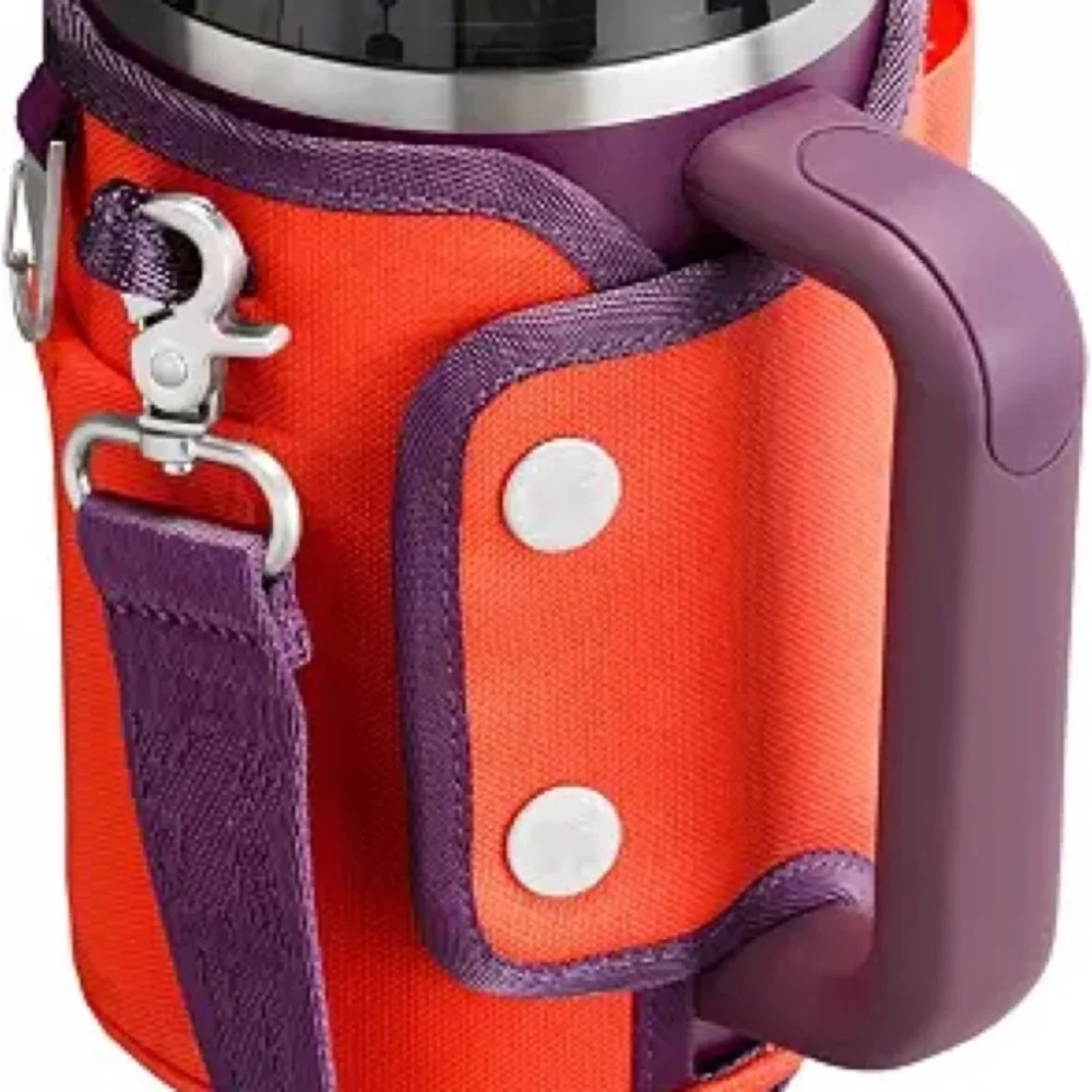 New Stanley All Day 40 OZ Quencher Carry All Hot Coral One Size -  No Cup - Picture 5 of 6